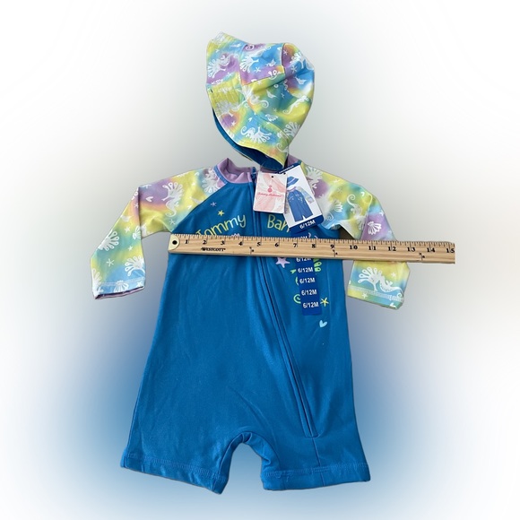 (NWT) Baby Tommy Bahama 2 PC Swimwear Size:6/12M - Picture 3 of 4